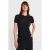 Gestructureerde Geribde Korte Mouwen Blouse