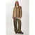 Geknoopte Gabardine Jas met Zakken