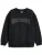 SOMETIME SOON Sweatshirt ‘Winters’  lichtgrijs / zwart