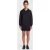 Moschino Allover Logo Fleece Dress Black