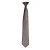 Premier Kleuren Heren Satin Clip Tie (Donkergrijs)