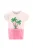 happy girls Shirt  groen / rosa / pastelroze