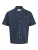 JACK & JONES Overhemd  blauw / wit