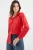 Satin Lange Mouw Knop-Up Shirt