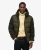 Superdry Mannen Sports Pufferjas met Kleurvlakken en Capuchon Zwart