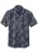 BEACH TIME Overhemd  navy / grijs