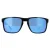 Oakley Square Mens gepolijst zwarte prizm saffier zonnebril