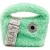 Bimba y Lola Xs Mint Fur Hobo Bag