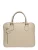 Luisa Vannini Beige Rundleer Tas