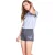 PJ Salvage Dames/Dames Relaxed Fit Shorts (Antrazit)