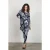 DIDI Easy Loose Dress In Black With Shell Symphony Print.