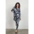 DIDI Easy Loose Dress In Black With Shell Symphony Print.