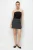 Hoge taille minirok met riem