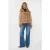 EsQualo Jacket Bonded Pu Sleeves Brandy