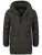 Alessandro Salvarini heren winterjas AS285 met teddyvoering en afneembare capuchon