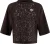 Anna Blue Top Boxy  Bruin dames