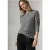 Cecil Dames Glitterend ottoman shirt in Grijs