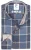 R2 Overhemd Ruiten Blauw
