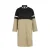 Vila Jas Vikayla L/s Midi Trenchcoat/c35 14112128 Travertine/black Dames