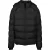 Urban Classics Heren Pufferjas met capuchon (Zwart)