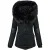 Navahoo Dames Winterjas Nirvana – Warm, Met Luxe Bontkraag & Teddyvoering