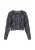 myMo ROCKS Gebreid vest  zwart / wit