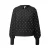 Blouse met pofmouwen en stippenpatroon dames QS