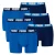PUMA Boxershorts  blauw / navy / wit