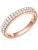 Rafaela Donata Ring  rose-goud / transparant