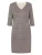 TATUUM Jurk ‘Kolumi’  beige / bruin / zwart