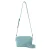 Seidenfelt Schoudertas ‘Nesna’  turquoise
