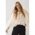 Summum top met stippen ivoor