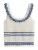 Next Gebreide top  blauw / zwart / wit
