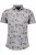 RAGMAN Softknit Polo shirt Korte mouw zilvergrijs