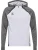 Hummel Sportsweatvest ‘Lead 2.0’  donkergrijs / zwart / offwhite