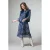 LabeL DOT midi jurk blauw