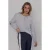 Poools gestreepte blouse lichtblauw
