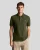 Heren Lyle and Scott Effen Polo Shirt Coördinatenprint in olijf