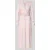 Vila maxi-jurk met riem en ruches model ‘EMMA’