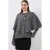 Geribbelde Textuur Lange Mouwen Knopen Cardi