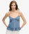 Gelaagd Jersey Camitopje Blauw