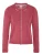 SPIETH & WENSKY Gebreid vest ‘Arianna’  fuchsia / wit