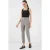 Hoge Taille Slim Fit Enkellange Crepe Broek