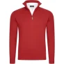 Cappuccino Italia Mock zip pullover