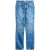 Jean Paul Gaultier Knee-bonded Lace Denim Jeans