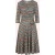 Topvintage exclusive ~ Aria Geo swing dress in multi