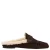 Steve Madden Rafe-F suède slippers – donkerbruin