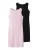 TWO SOON Jurk  rosa / zwart