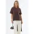Overized Crew Neck Tuniek met Splits