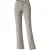 Getailleerde broek met rechte pijpen in een zachte, neutrale tint.